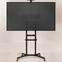 Tooq Nefertiti FS1151M-B Soporte de Suelo con Ruedas Negro